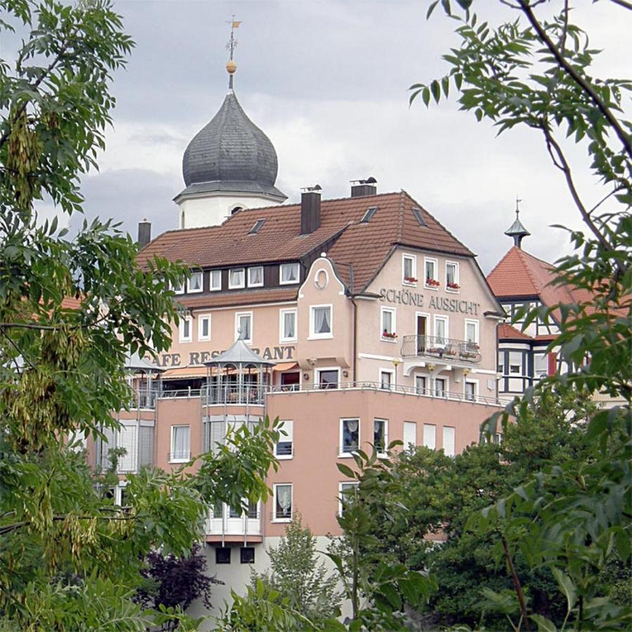 Hotel Schoene Aussicht Bad Friedrichshall Zewnętrze zdjęcie